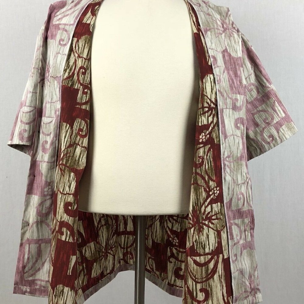 Hilo Hattie Hawaiian Shirt XL Reverse Print - Picture 11 of 12